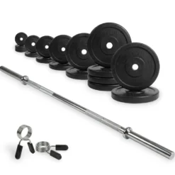 VirtuFit Rubberen Halterset - 150kg