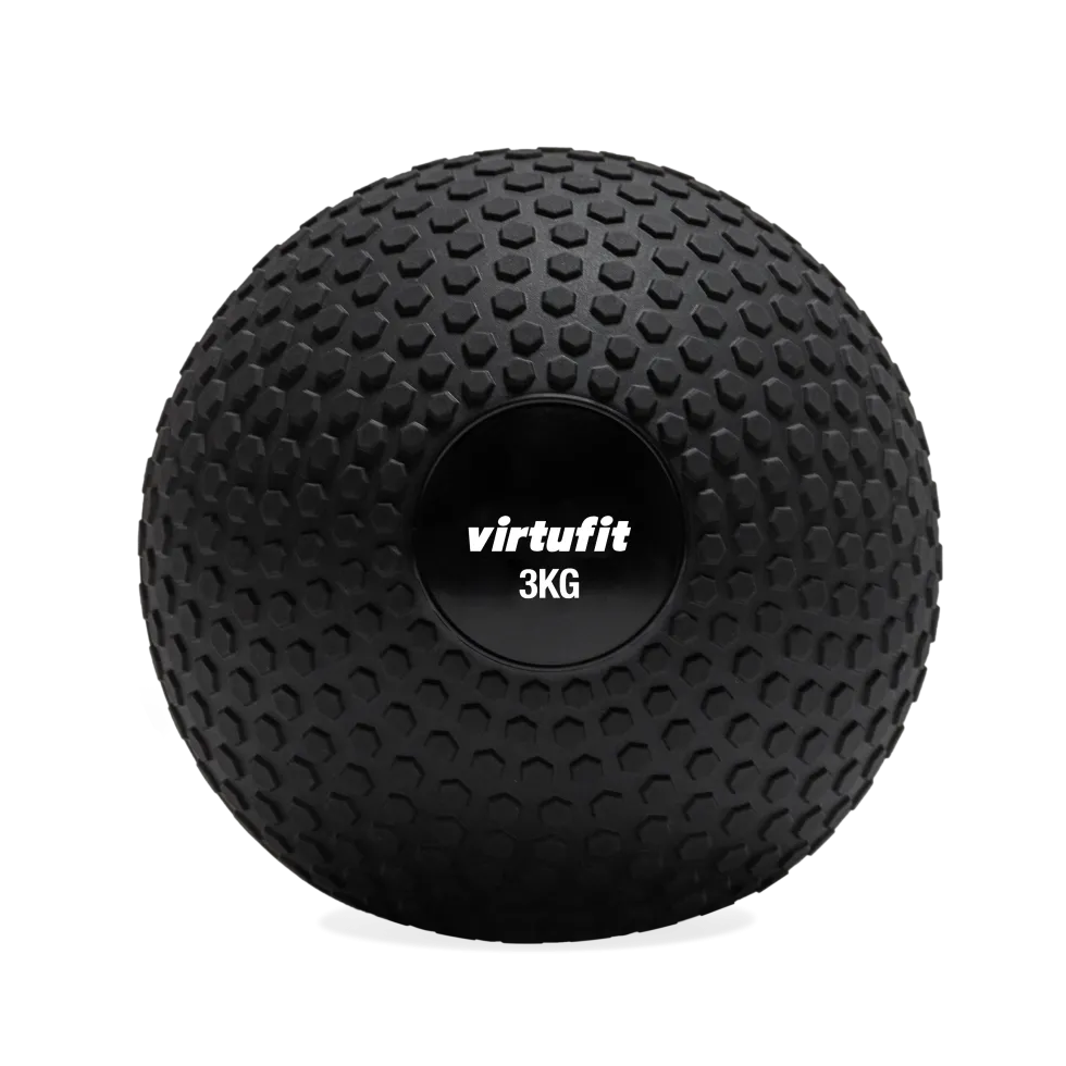 VirtuFit Slam Ball - Fitness Bal - 3 kg - Zwart