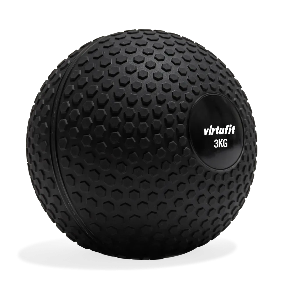 VirtuFit Slam Ball - Fitness Bal - 3 kg - Zwart