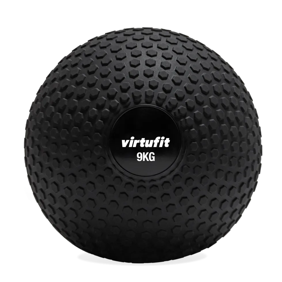 VirtuFit Slam Ball - Fitness Bal - 9 kg - Zwart
