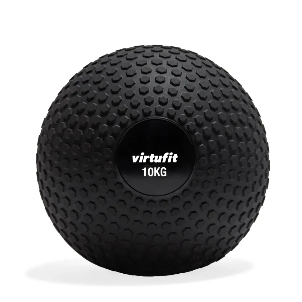 VirtuFit Slam Ball - Fitness Bal – 10 kg – Zwart