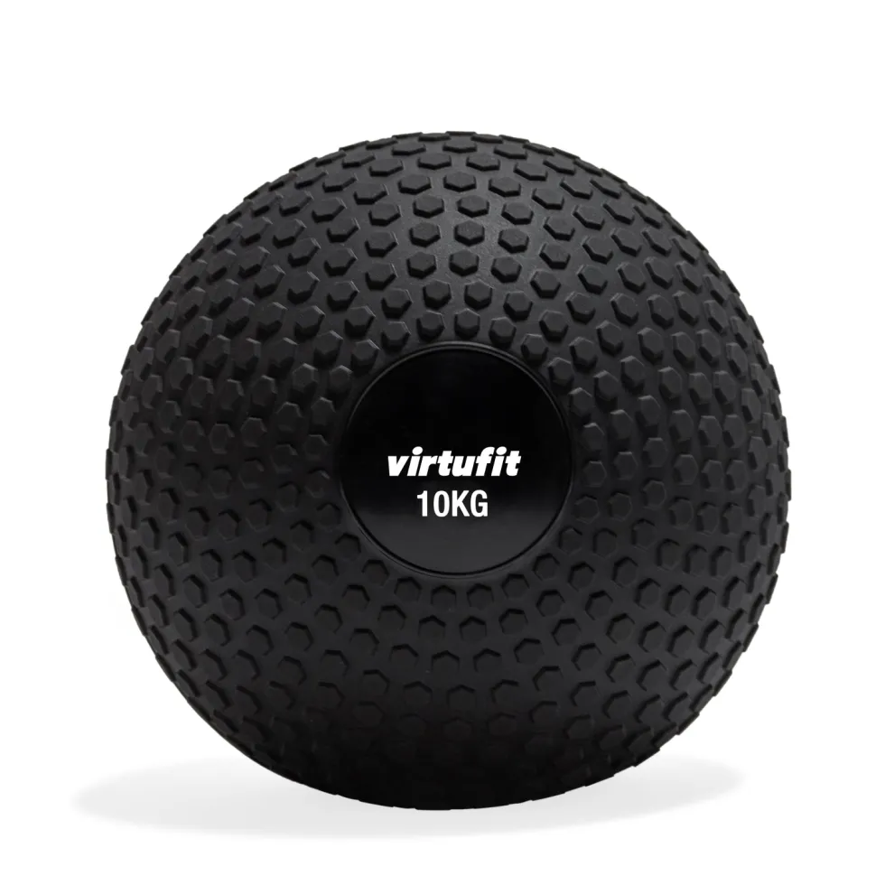VirtuFit Slam Ball - Fitness Bal – 10 kg – Zwart
