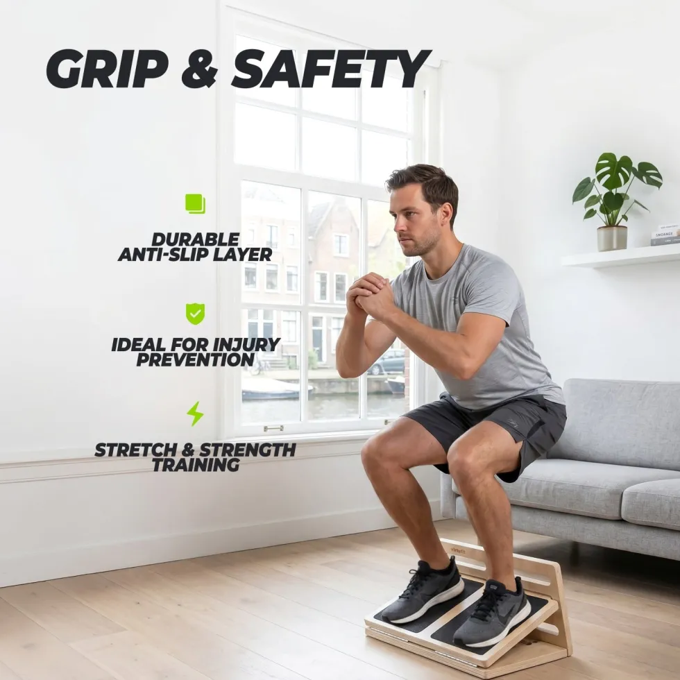 VirtuFit Slant Board - 4 standen - Hout