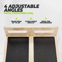VirtuFit Slant Board - 4 standen - Hout