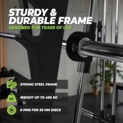 VirtuFit SM100 Smith Machine - Inclusief Pulley Station - Krachtstation