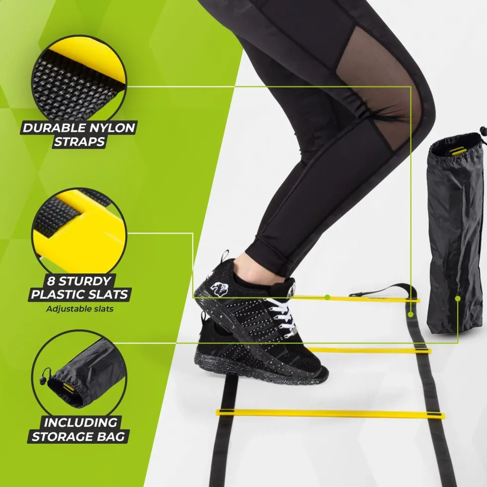 VirtuFit Speed Ladder - Loopladder - 4 Meter - met Tas