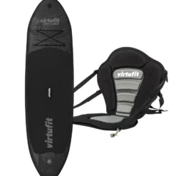 VirtuFit Supboard Cruiser 305 - Zwart - Met Kajak zitje, accessoires en draagtas