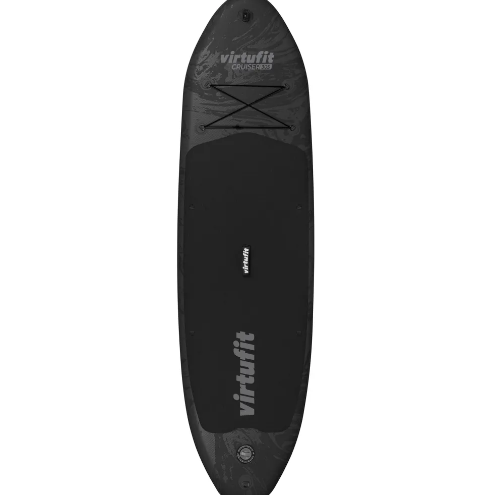 VirtuFit Supboard Cruiser 305 - Zwart - Met Kajak zitje, accessoires en draagtas