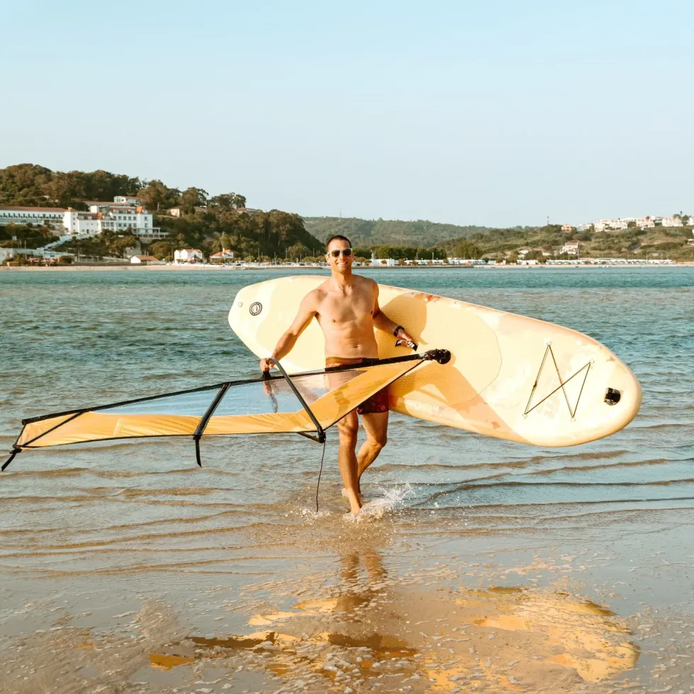 Virtufit Supboard Surfer 305 - Pink - Inclusief Windzeil en accessoires