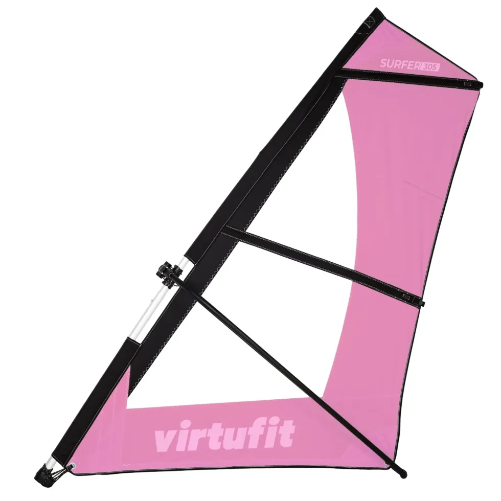 Virtufit Supboard Surfer 305 - Pink - Inclusief Windzeil en accessoires