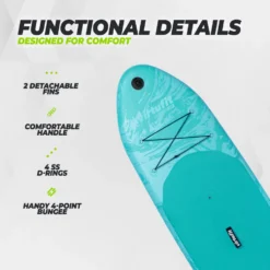 Virtufit Supboard Surfer 305 - Sand Beige - Inclusief Windzeil en accessoires