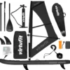 Virtufit Supboard Surfer 305 - Zwart - Inclusief Windzeil en accessoires