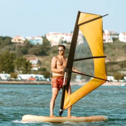 Virtufit Supboard Surfer 305 - Zwart - Inclusief Windzeil en accessoires