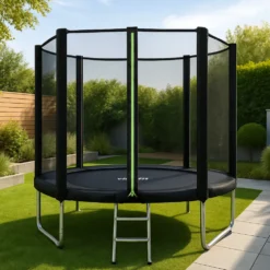 VirtuFit Trampoline met Veiligheidsnet - Zwart - 305 cm