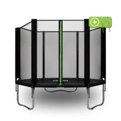 VirtuFit Trampoline met Veiligheidsnet - Zwart - 251 cm