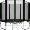 VirtuFit Trampoline met Veiligheidsnet - Zwart - 251 cm - Tweedekans
