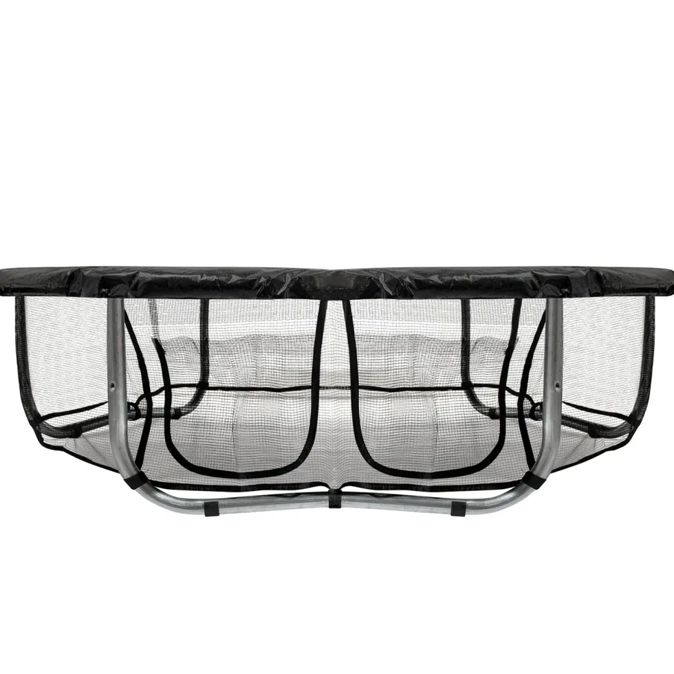 VirtuFit Trampolinerok met Opbergvak - Veiligheidsnet - 251 cm