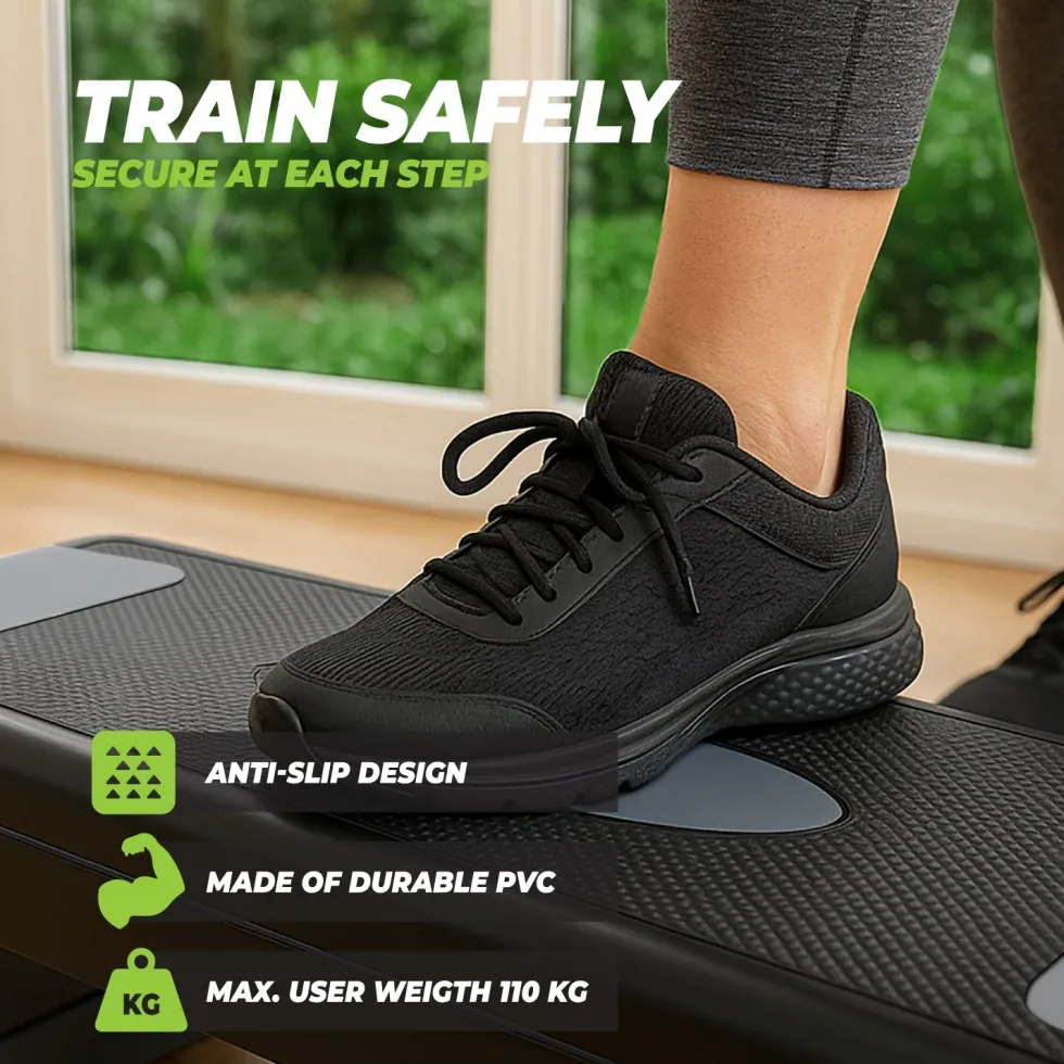 VirtuFit Verstelbare Aerobic Fitness Step/Stepper