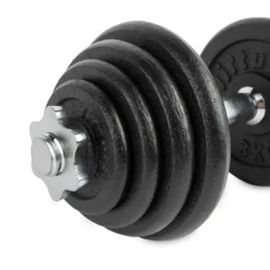VirtuFit Verstelbare Dumbbellset Pro - Halterset - Gietijzer - 1 x 15 kg