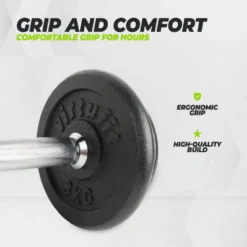 VirtuFit Verstelbare Dumbbellset Pro - Halterset - Gietijzer - 1 x 15 kg