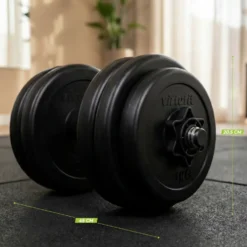 VirtuFit Verstelbare Dumbbell - Vinyl - 15 kg