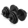 VirtuFit Verstelbare Dumbbell Set - Vinyl - 2 x 14 kg