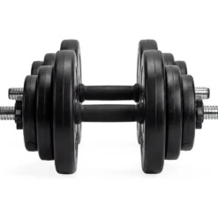 VirtuFit Verstelbare Dumbbell Set - Vinyl - 2 x 14 kg