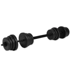 VirtuFit Verstelbare Dumbbellset - 2 in 1 Set - 30 kg - Vinyl