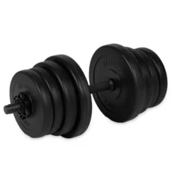 VirtuFit Verstelbare Dumbbellset - 2 in 1 Set - 30 kg - Vinyl