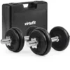 VirtuFit Verstelbare Dumbbellset Pro 20 kg - 2 x 10 kg - Inclusief koffer
