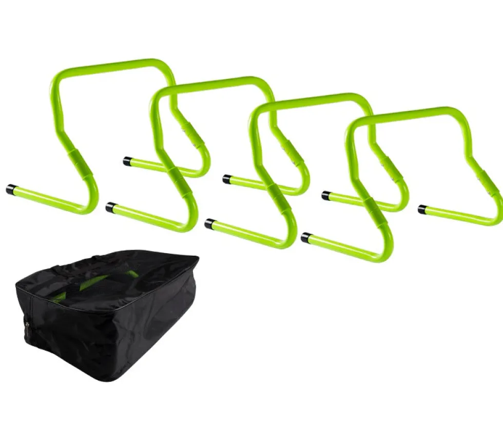 VirtuFit Verstelbare Hordenset - 4 stuks - Met Tas
