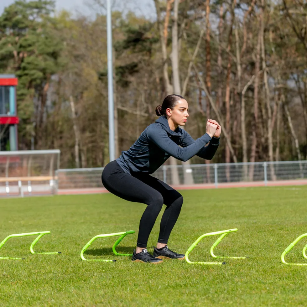 VirtuFit Verstelbare Hordenset - 4 stuks - Met Tas