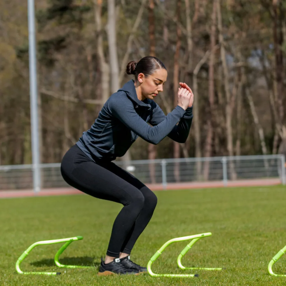 VirtuFit Verstelbare Hordenset - 4 stuks - Met Tas