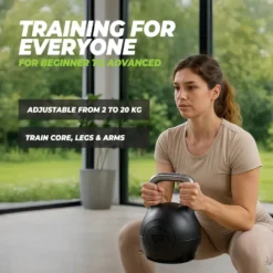 VirtuFit Verstelbare Kettlebell 20 kg