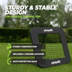 VirtuFit Verstelbare Rebounder Pro - Kickback - 84 x 84 cm