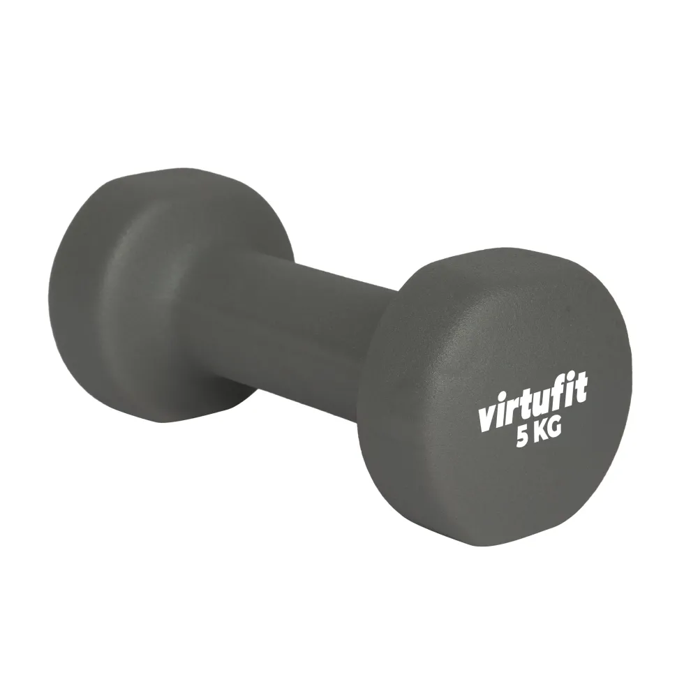 VirtuFit Vinyl Dumbbell Set Pro - 2 x 5 kg