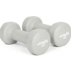 VirtuFit Vinyl Dumbbell Set Pro - 2 x 1 kg