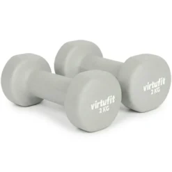VirtuFit Vinyl Dumbbell Set Pro - 2 x 2 kg