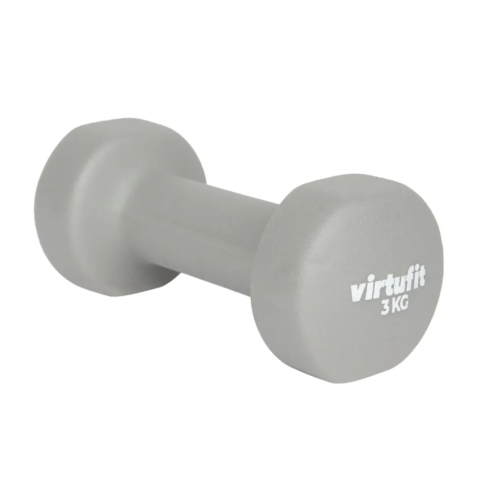 VirtuFit Vinyl Dumbbell Set Pro - 2 x 3 kg