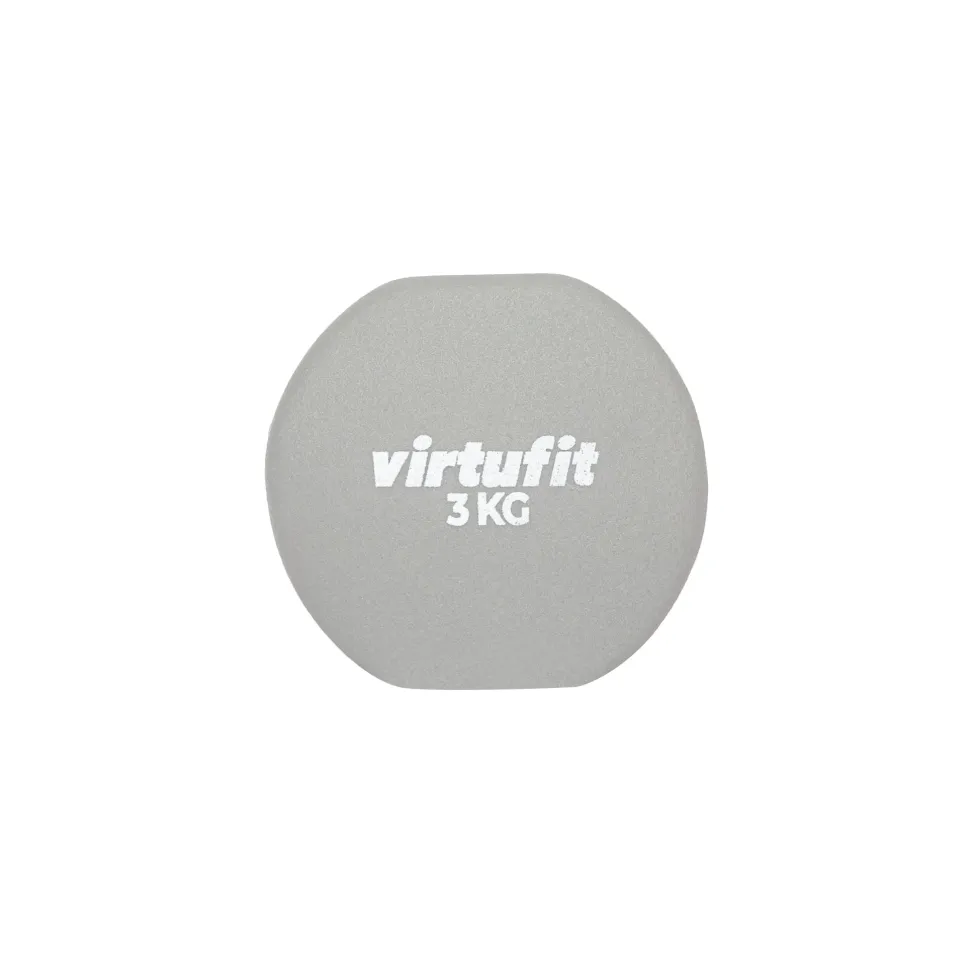VirtuFit Vinyl Dumbbell Set Pro - 2 x 3 kg