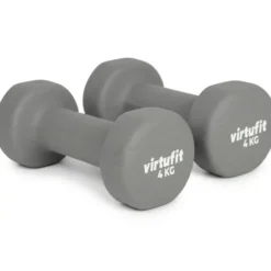 VirtuFit Vinyl Dumbbell Set Pro - 2 x 4 kg