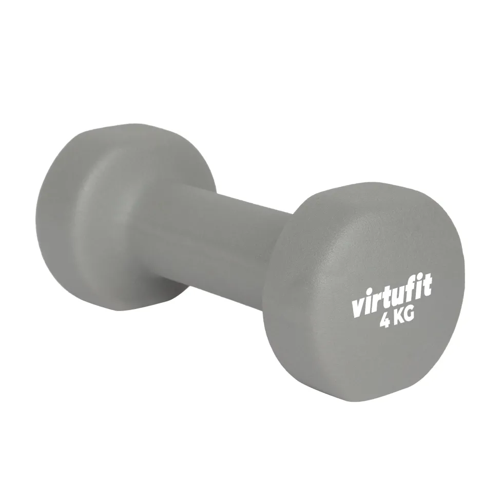 VirtuFit Vinyl Dumbbell Set Pro - 2 x 4 kg