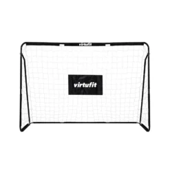 VirtuFit Voetbaldoel met Doelwand - Voetbal Goal - 120 x 80 cm