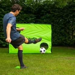 VirtuFit Voetbaldoel met Doelwand - Voetbal Goal - 180 x 120 cm