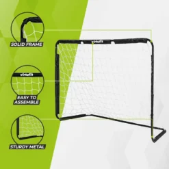VirtuFit Voetbaldoel met Doelwand - Voetbal Goal - 180 x 120 cm