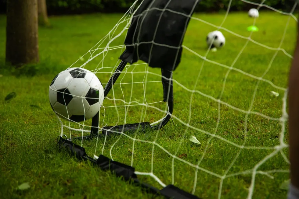 VirtuFit Voetbaldoel met Doelwand - Voetbal Goal - 215 x 150 cm