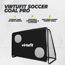 VirtuFit Voetbaldoel Pro met Doelwand - Voetbal Goal - 220 x 170 cm