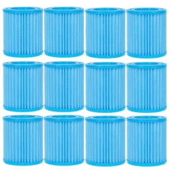 VirtuFit Voordeelbox Anti Bacteriële Cartridge Filterpomp Type I 12x