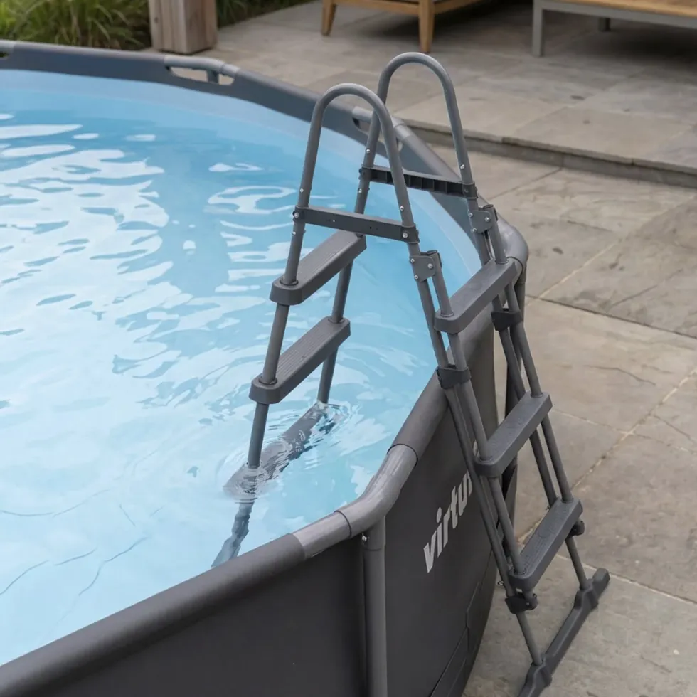 VirtuFit Zwembadtrap 100 cm - Universeel - Tweedekans