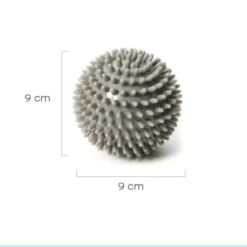 Wonder Core Spiky Massage Ball 9 cm - Grijs